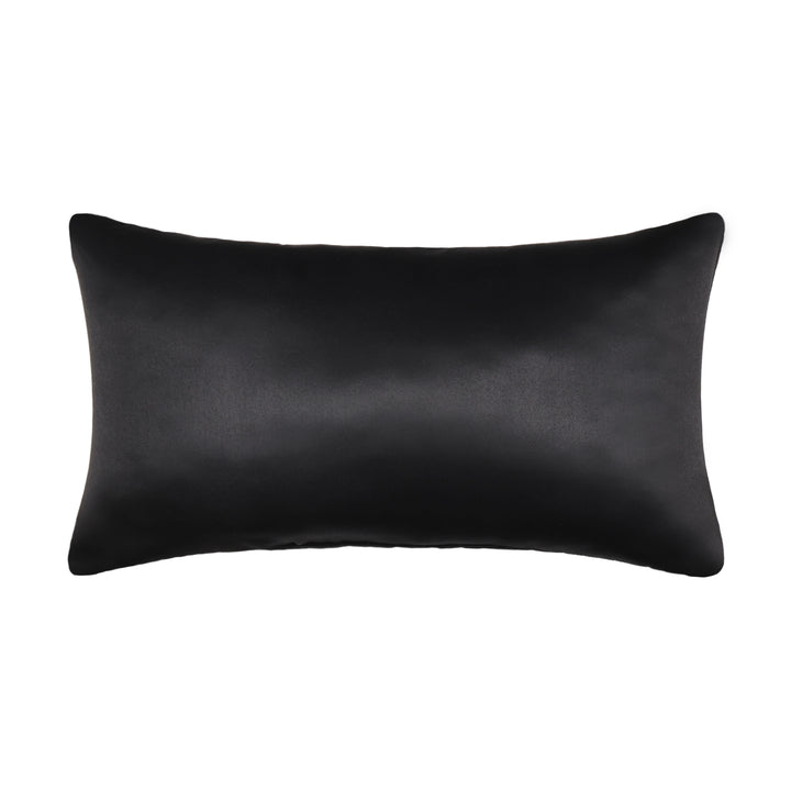 Harriman Black Boudoir Decorative Throw Pillow 21" x 12"