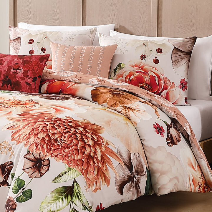 Bebejan Hazy Blossom 5 Piece Reversible Comforter Set - Final Sale Comforter Sets By US Office - Latest Bedding