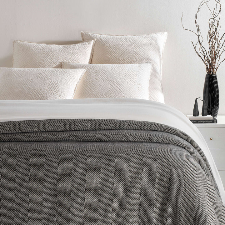 Herringbone Blanket Blanket By Annie Selke