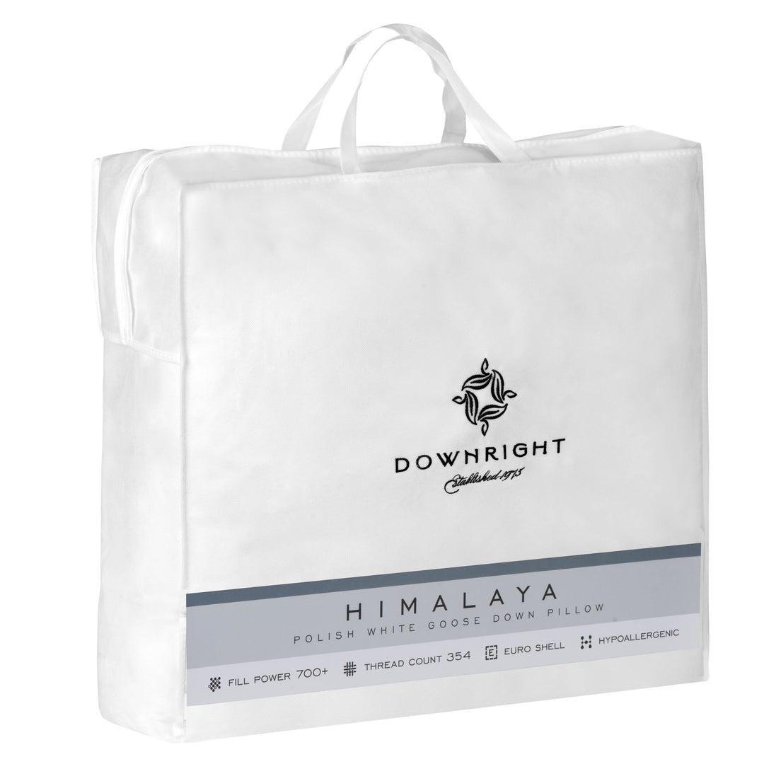 Himalaya 700+ Hypoallergenic Polish White Goose Down Comforter Duvet Insert By Downright