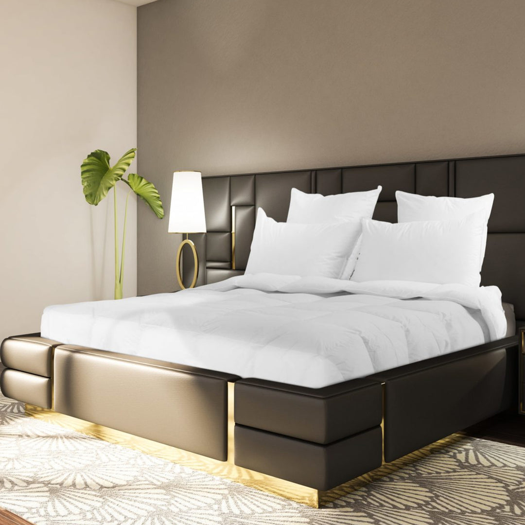 Himalaya 700+ Hypoallergenic Polish White Goose Down Comforter Duvet Insert By Downright