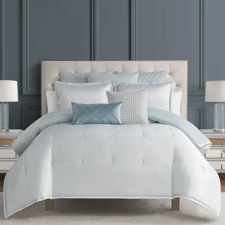 Houston Jade 3 Piece Comforter Set Comforter Sets By Waterford