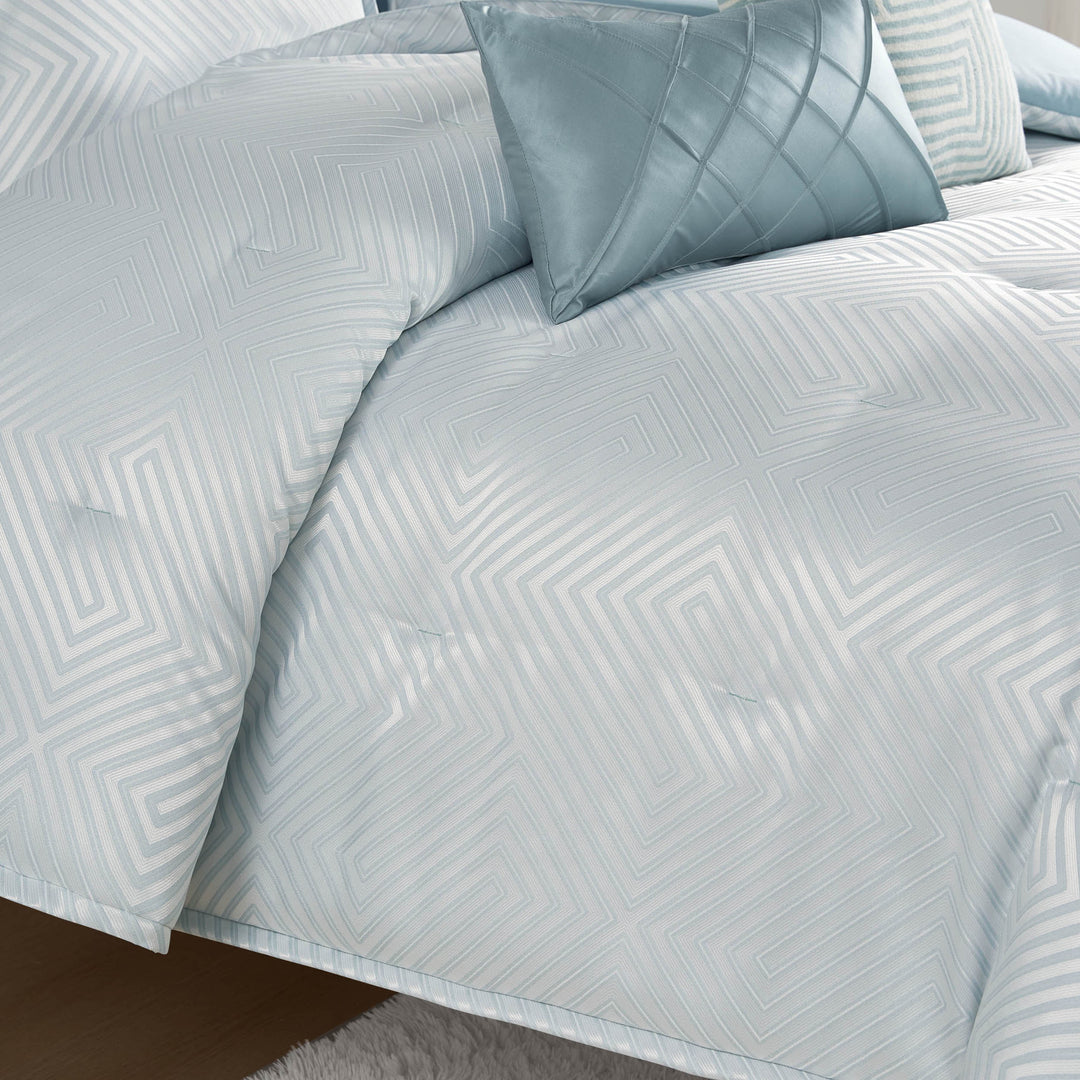 Houston Jade 3 Piece Comforter Set Comforter Sets By Waterford