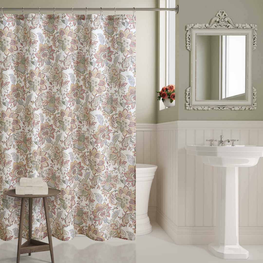 Janessa Spice Shower Curtain Shower Curtain By J. Queen New York