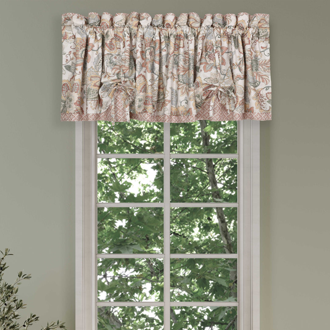 Janessa Spice Straight Window Valance Window Valances By J. Queen New York