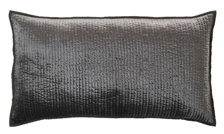 Spencer Channel Stitch Velvet Sham Sham By Orchids Lux Home