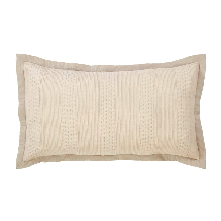 Laysan Channel Quilted Cotton Sham Sham By Orchids Lux Home