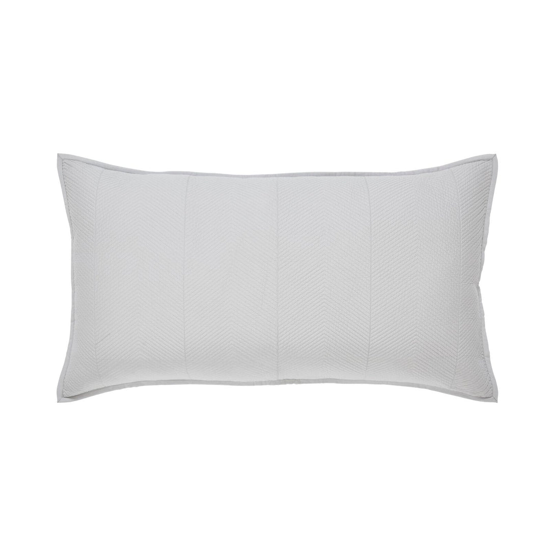 Athena Chevron Cotton Sateen Sham Sham By Orchids Lux Home