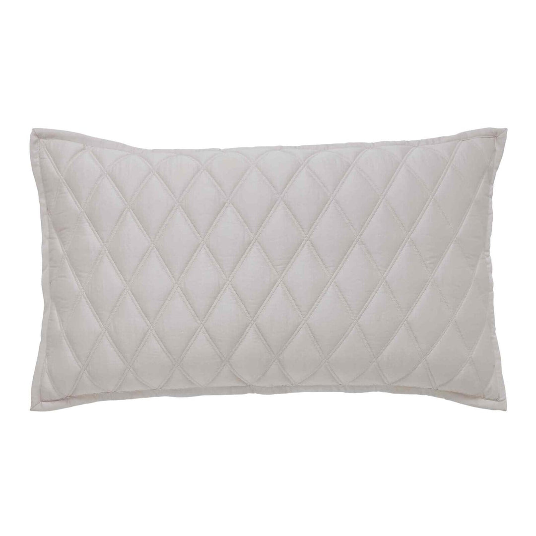 Avalon Diamond Quilted LYOCELL Sham Sham By Orchids Lux Home