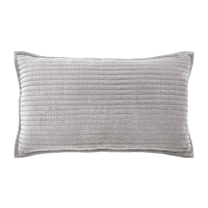 Milton Channel Stitched Velvet Sham Sham By Orchids Lux Home