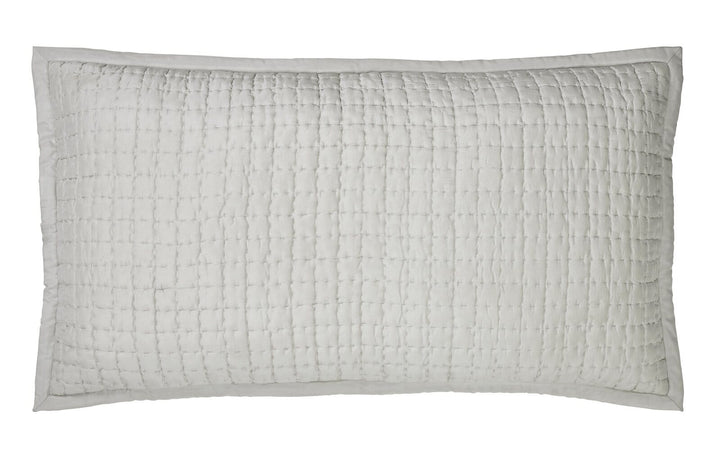 Malibu Silk Square Quilted Sham Sham By Orchids Lux Home