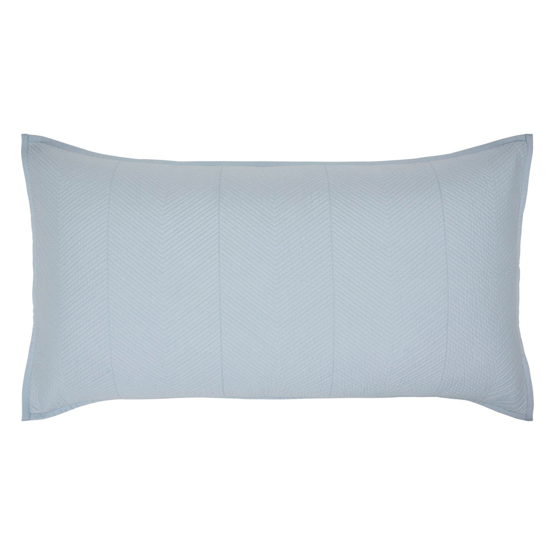 Athena Chevron Cotton Sateen Sham Sham By Orchids Lux Home