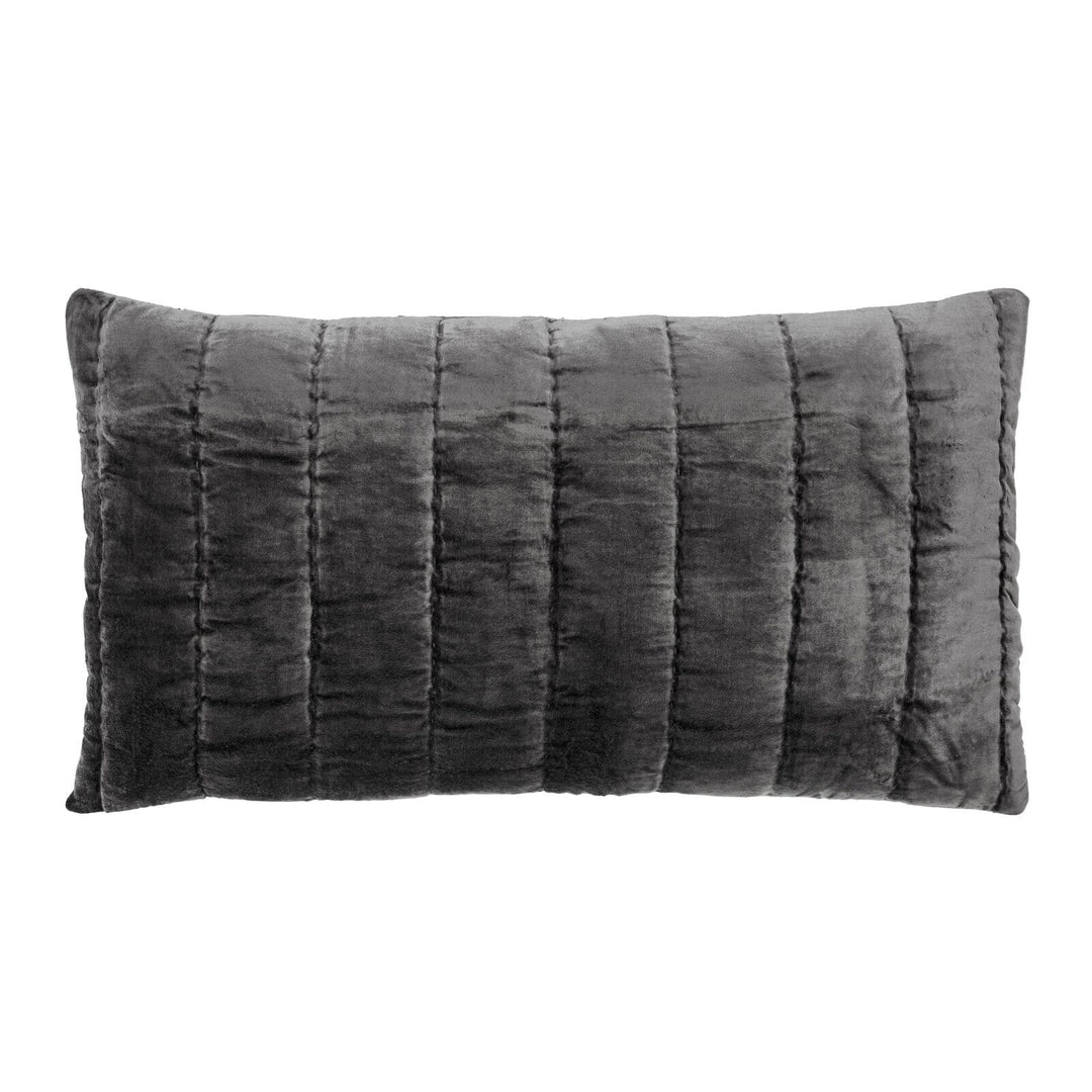 Gatsby Channel Velvet Sham Sham By Orchids Lux Home