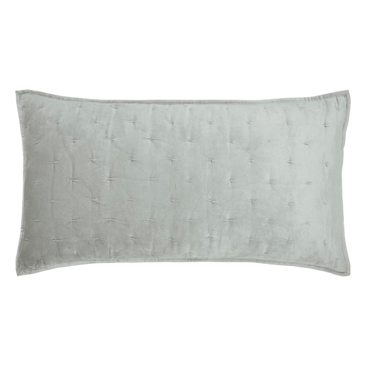 Luna Hand Pinched Velvet Sham Sham By Orchids Lux Home