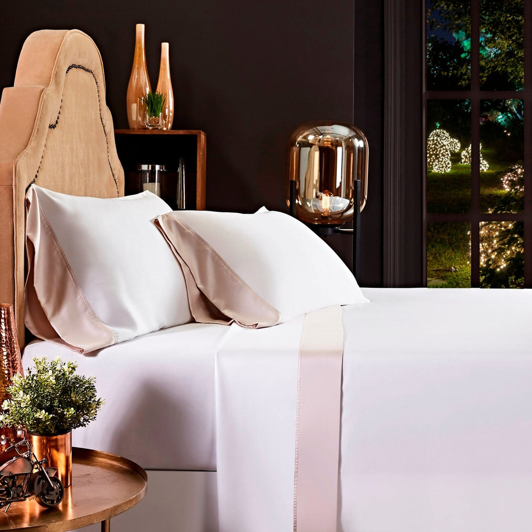 Porto Lyocell 400 Thread Count Sateen Sheet Set Sheet Set By Orchids Lux Home