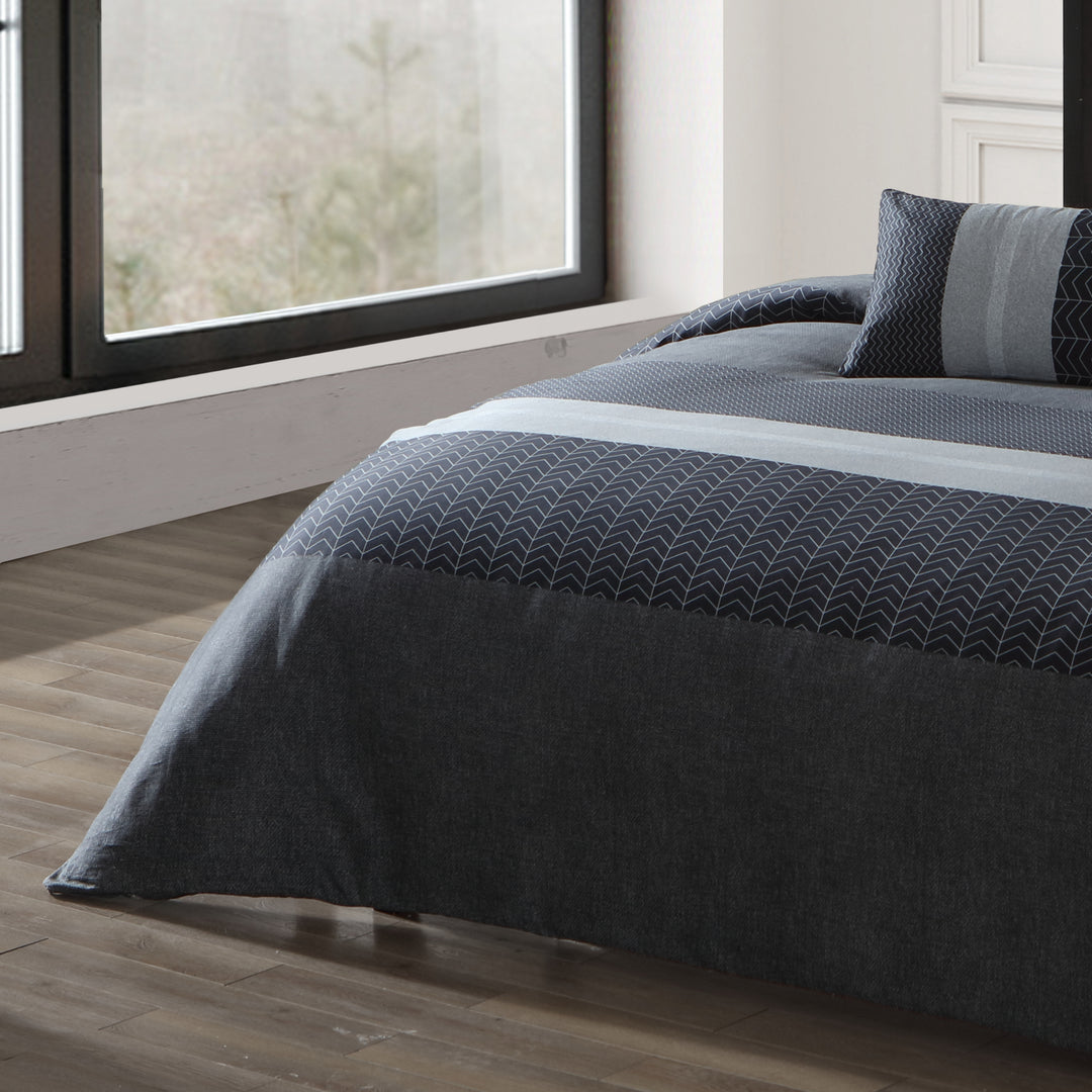 Bebejan Kyle Black 5 Piece Reversible Comforter Set Comforter Sets By Bebejan®