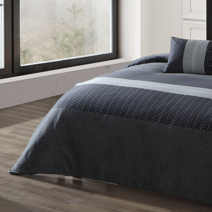 Bebejan Kyle Black 5 Piece Reversible Comforter Set Comforter Sets By Bebejan®