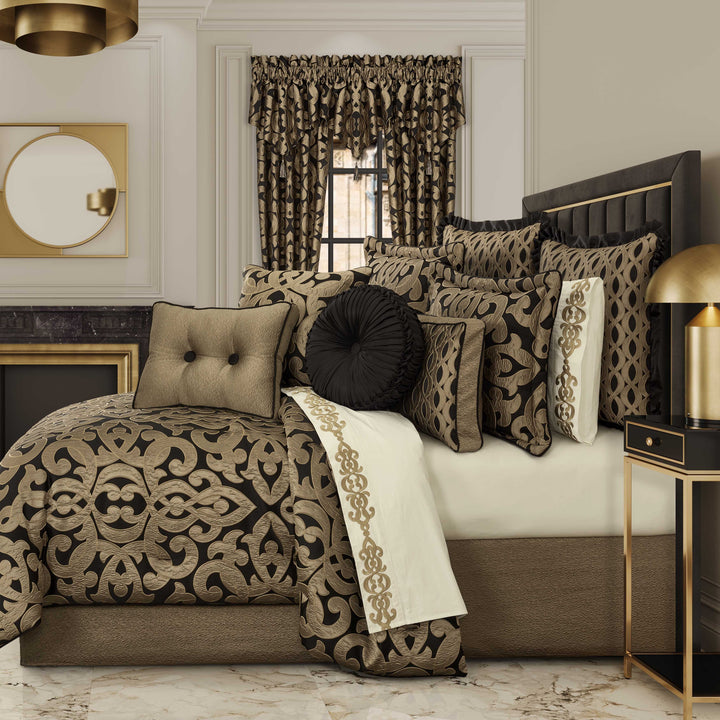 LaBoheme Onyx 4 Piece Comforter Set Comforter Sets By J. Queen New York