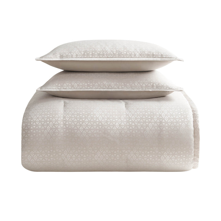 Waterford Lauryn Almond 3 Piece Comforter Set in QUEEN - Final Sale Comforter Sets By US Office - Latest Bedding