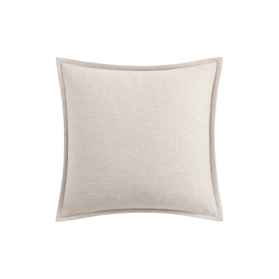 Lauryn Almond Square Decorative Throw Pillow 18" x 18" Throw Pillows By Waterford