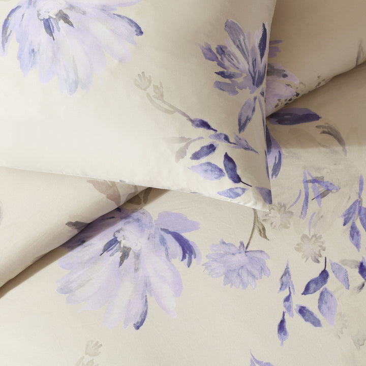 Signature Print Sateen Duvet Cover Set Duvet Covers By Pure Parima