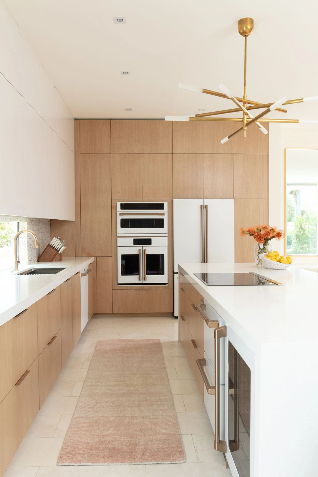 Pandora Pink Hand Loom Knotted Rug Rug By Annie Selke