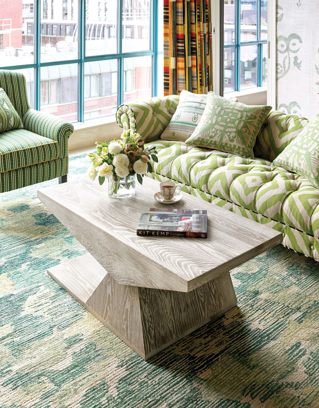 Ladycross Green Hand Hooked Wool Rug Rug By Annie Selke