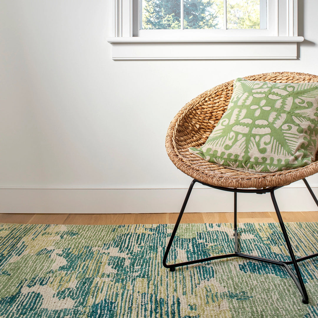 Ladycross Green Hand Hooked Wool Rug Rug By Annie Selke