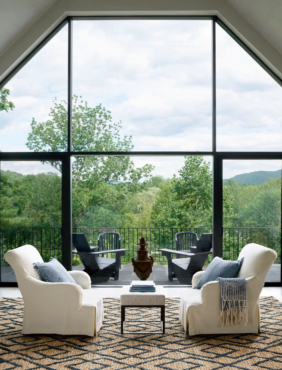 Marco Navy Jute Soumak Handwoven Rug Rug By Annie Selke