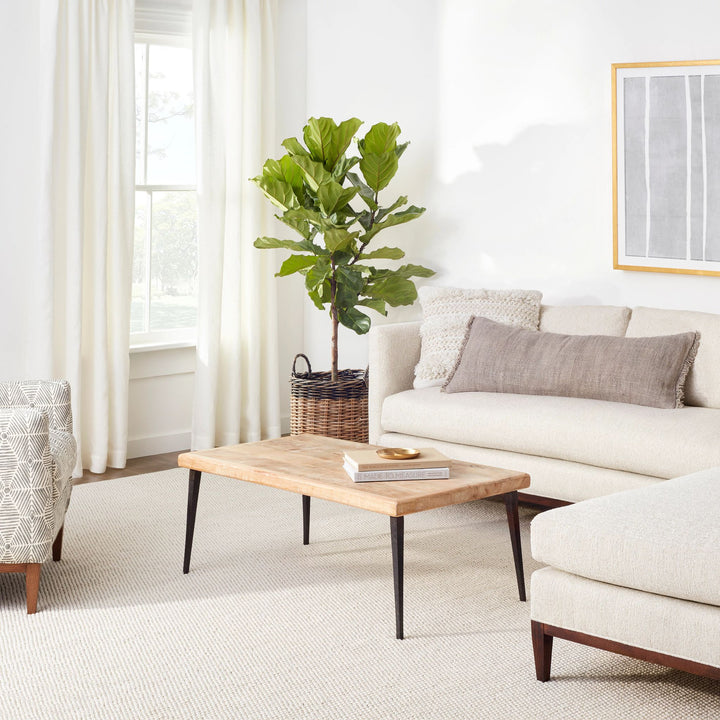 Sonoma Ivory Handwoven Performance Rug Rug By Annie Selke