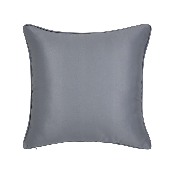 Lisbon Slate Square Decorative Throw Pillow 18" x 18" Throw Pillows By J. Queen New York