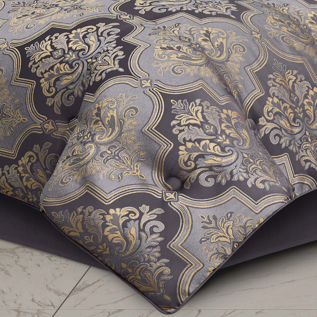 Manchester Lavender 4 Piece Comforter Set Comforter Sets By J. Queen New York