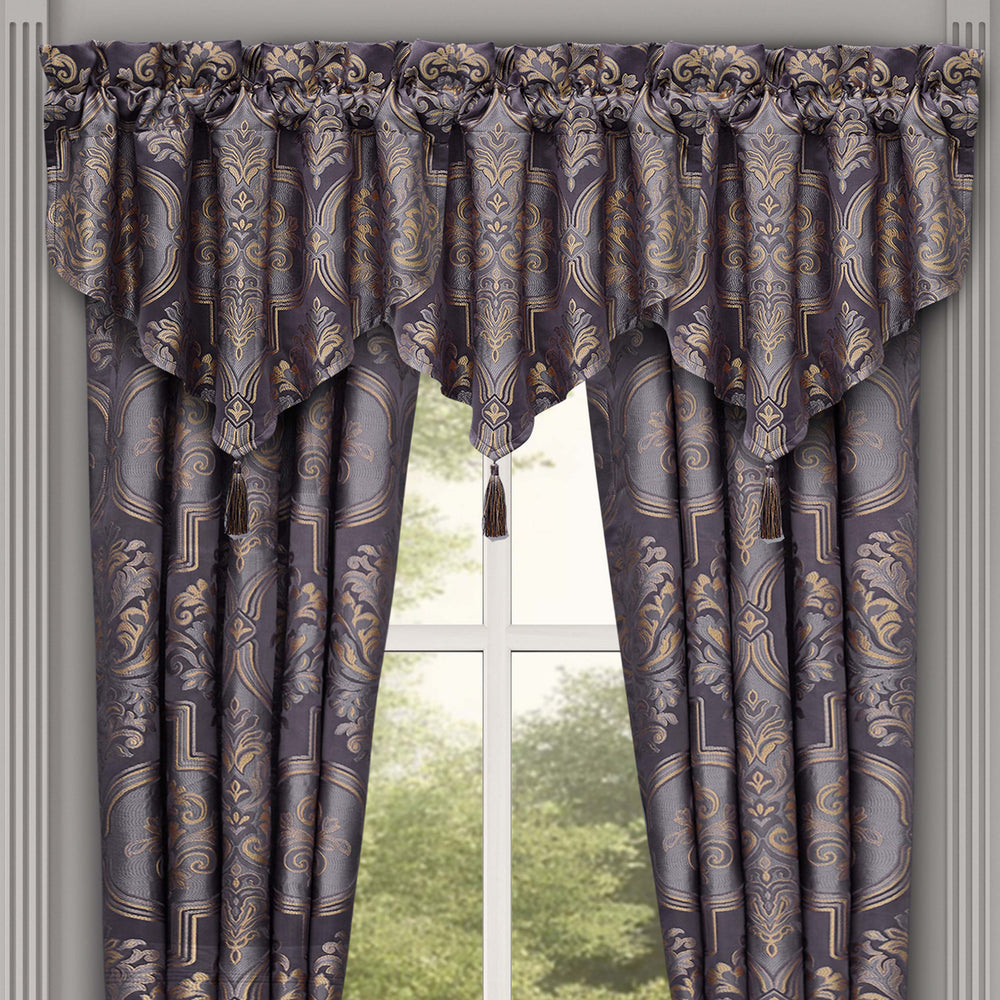 Manchester Lavender Ascot Window Valance Window Valances By J. Queen New York