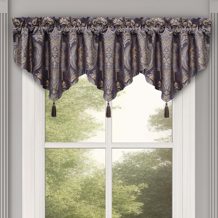 Manchester Lavender Ascot Window Valance Window Valances By J. Queen New York