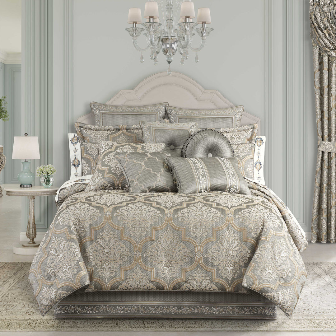 Martina Sage 4 Piece Comforter Set Comforter Sets By J. Queen New York