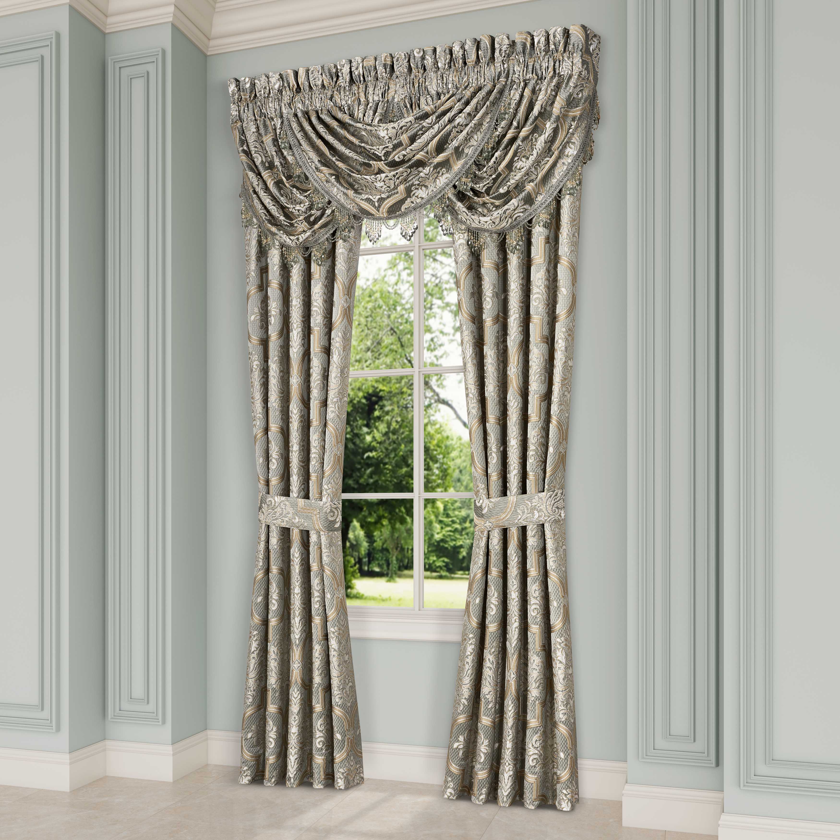 Martina Sage Window Panel Pair
