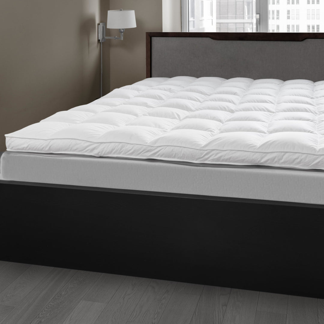 Hypoallergenic LikeDown Fiber Mattress Topper Mattress Topper By Downright