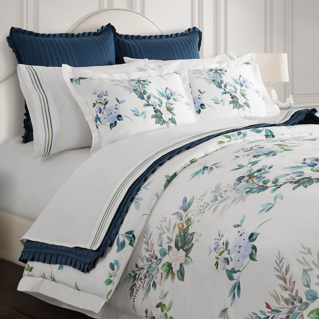 Meadow Teal 3 Piece Comforter Set
