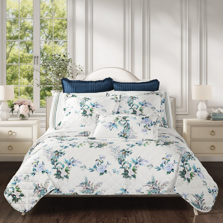 Meadow Teal 3 Piece Quilt Set