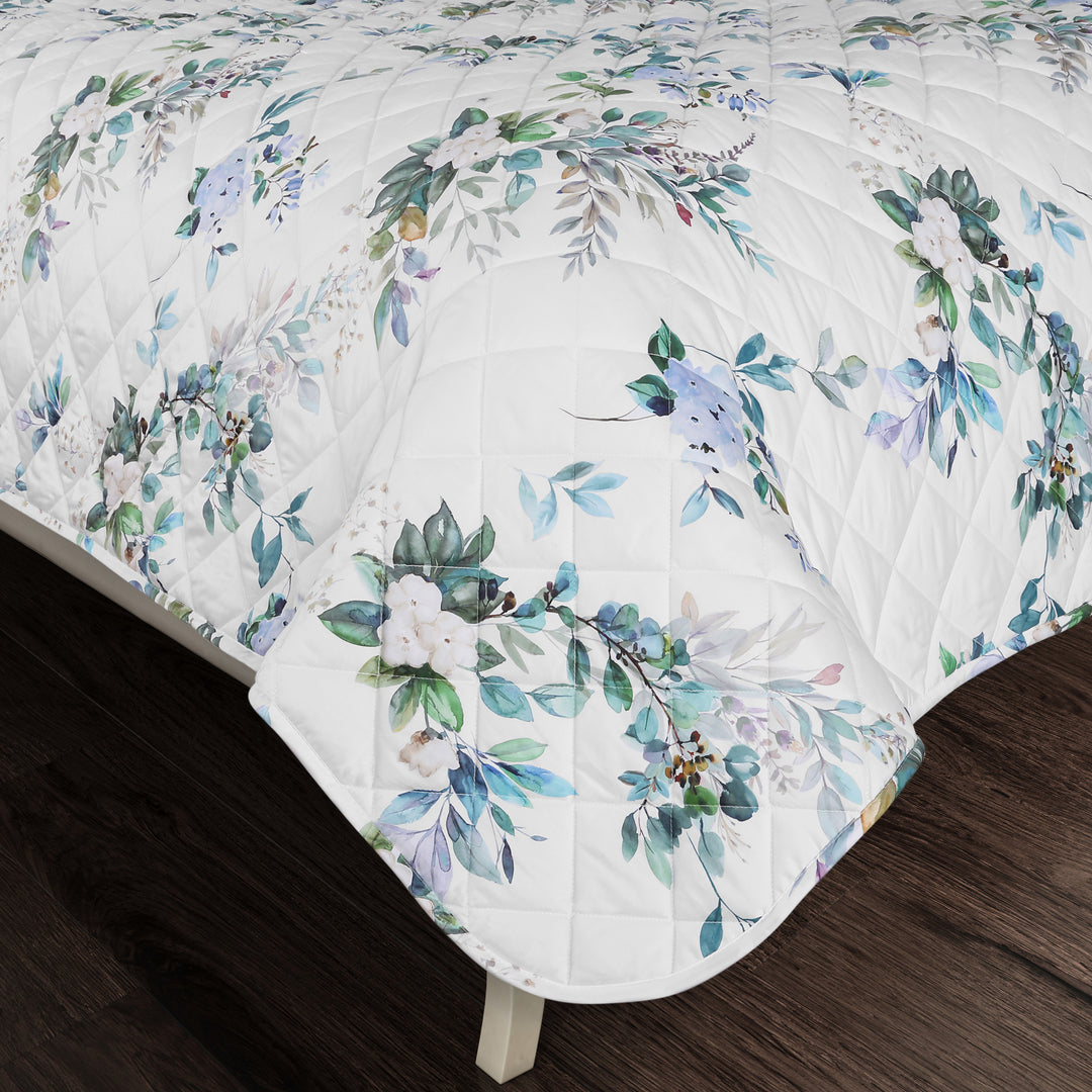 Meadow Teal 3 Piece Quilt Set