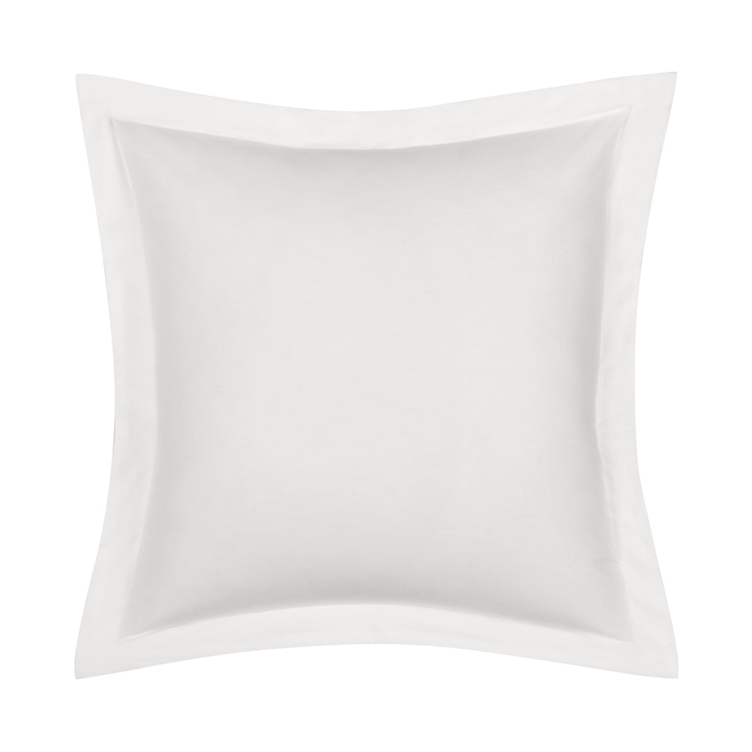 Meadow White Square Decorative Throw Pillow 18" x 18" Throw Pillows By J. Queen New York