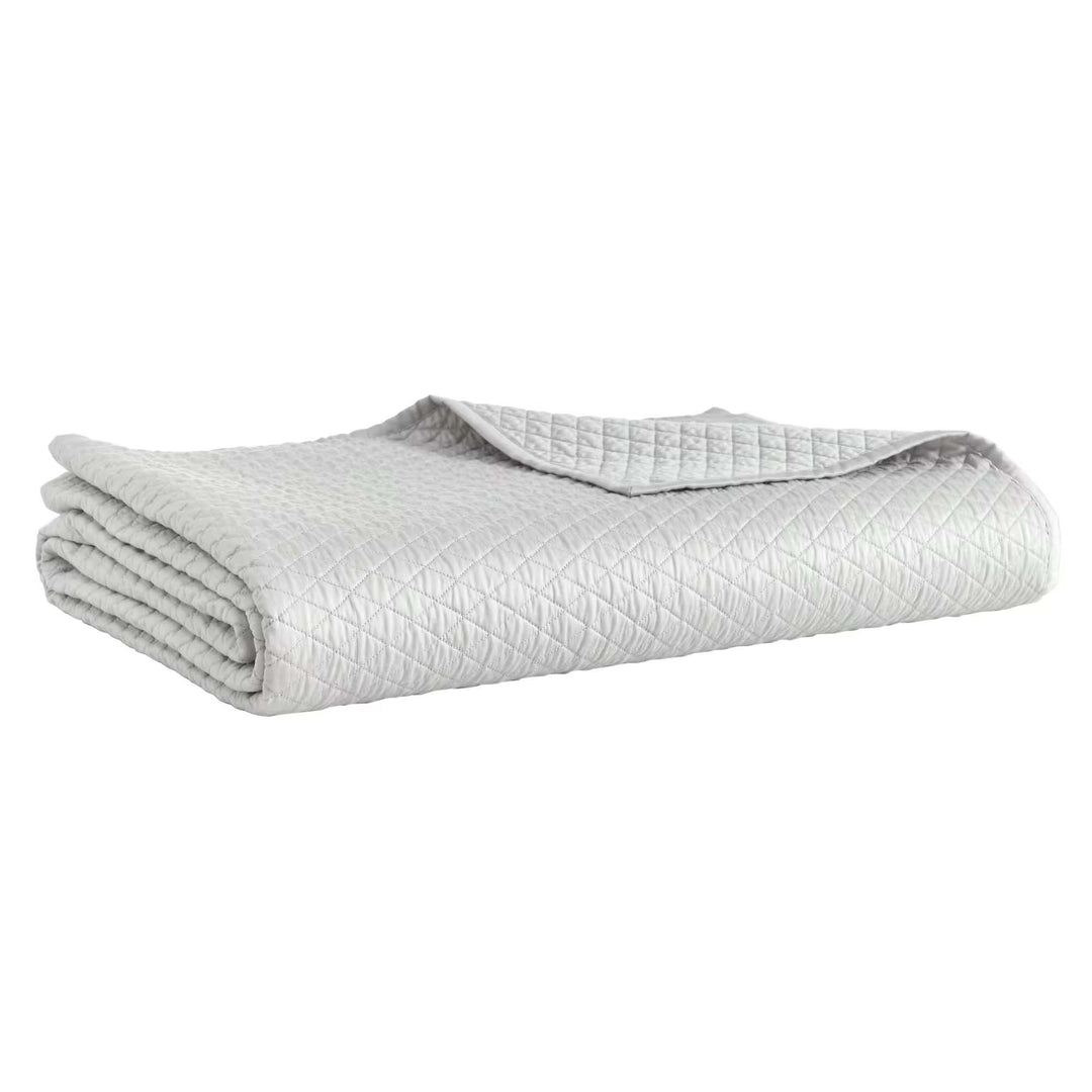 Merida Lyocell Diamond Quilted Coverlet Coverlet By Orchids Lux Home