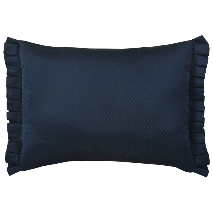 Monte Carlo Navy Boudoir Decorative Throw Pillow 20" x 15" Throw Pillows By J. Queen New York