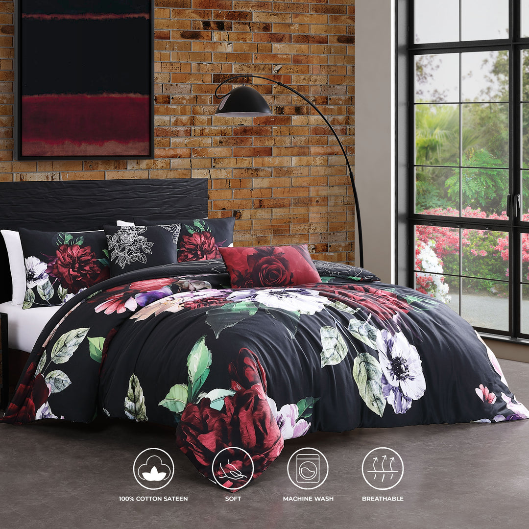 Bebejan Moody Painting 5 Piece Reversible Comforter Set Comforter Sets By Bebejan®