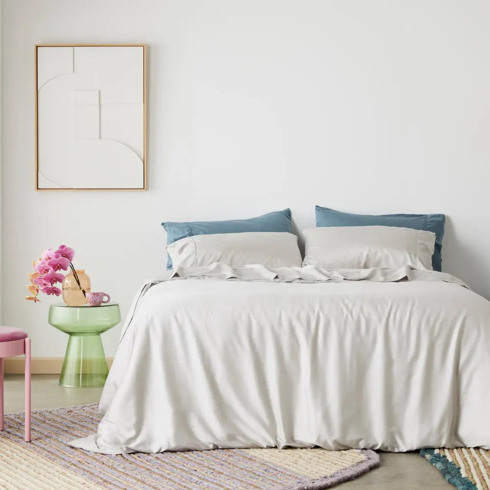 CleanBamboo® Signature Sateen Duvet Cover Duvet Covers By ettitude