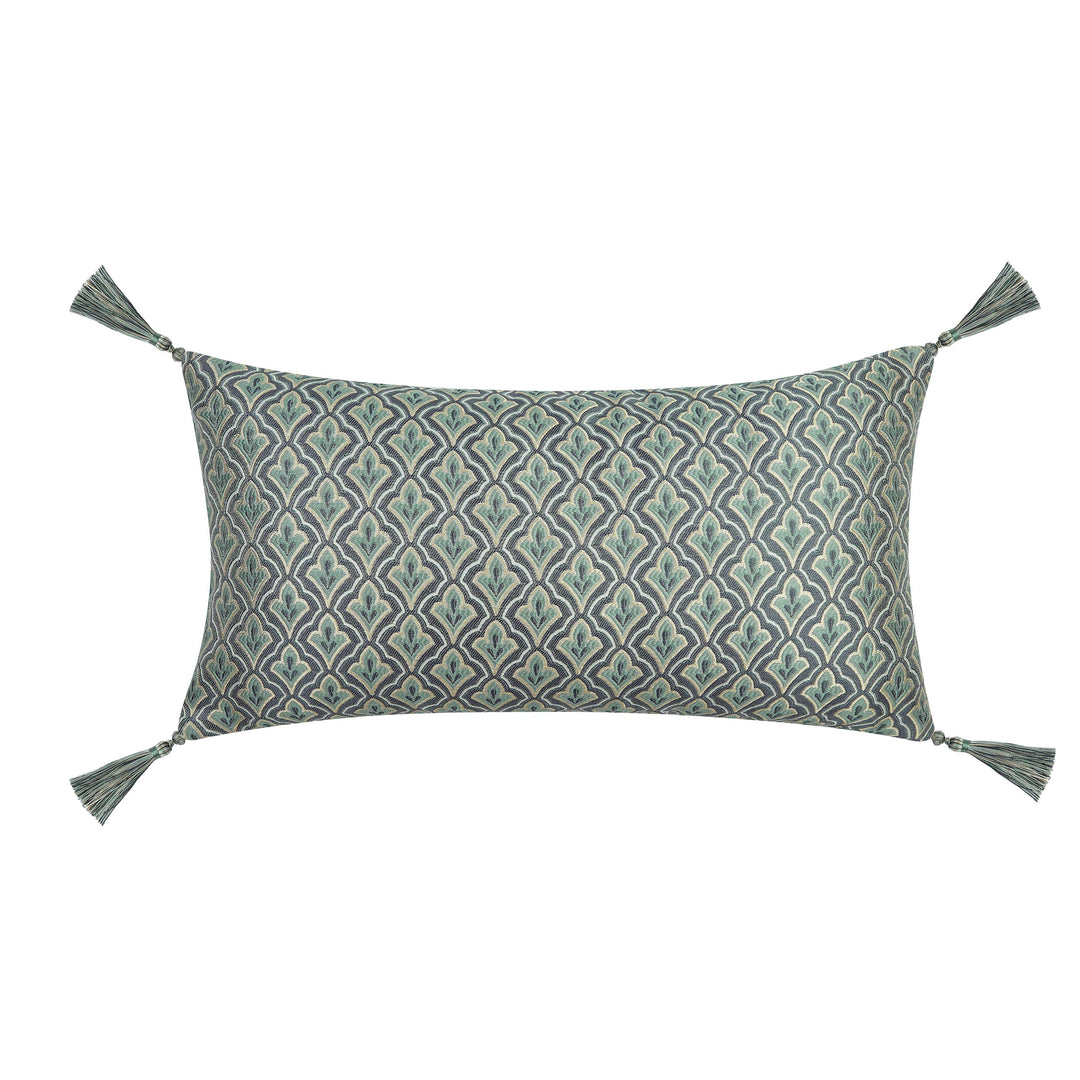Nico Spa Boudoir Decorative Throw Pillow 21" x 11" Throw Pillows By J. Queen New York