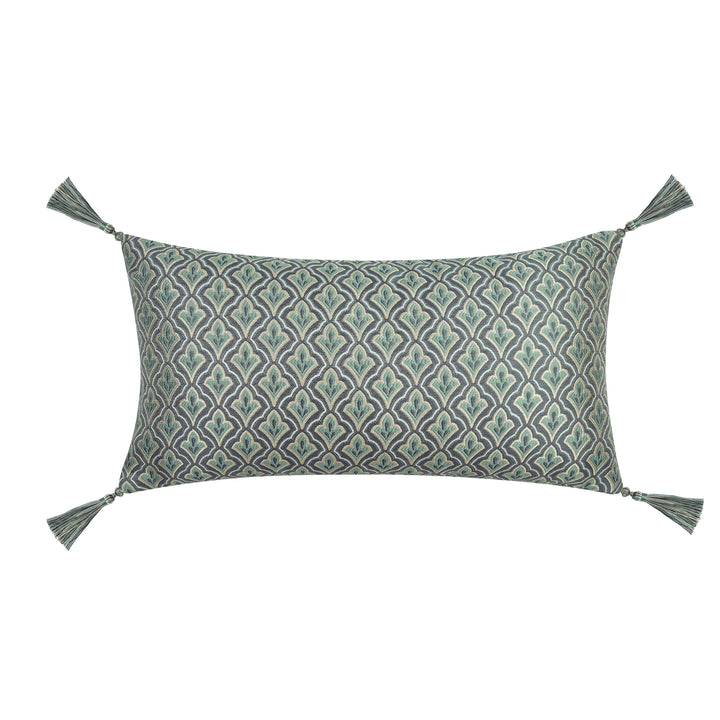 Nico Spa Boudoir Decorative Throw Pillow 21" x 11" Throw Pillows By J. Queen New York
