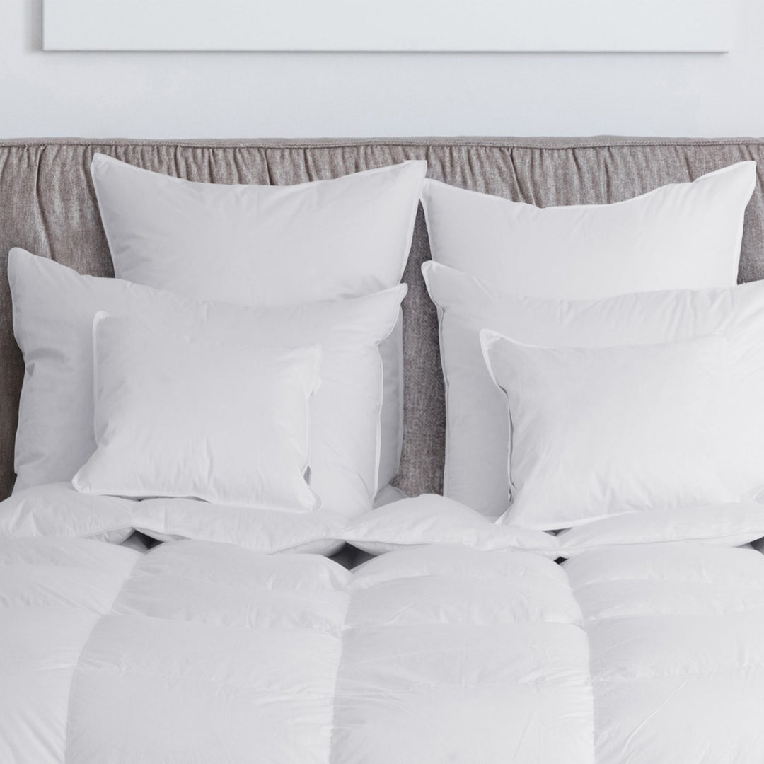 Organa 650+ Hypoallergenic Hungarian White Goose Down Pillow Pillow Inserts By Downright