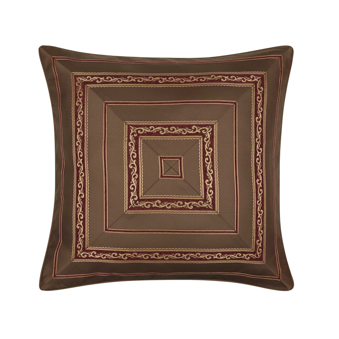 Odette Chocolate Euro Sham Euro Sham By J. Queen New York