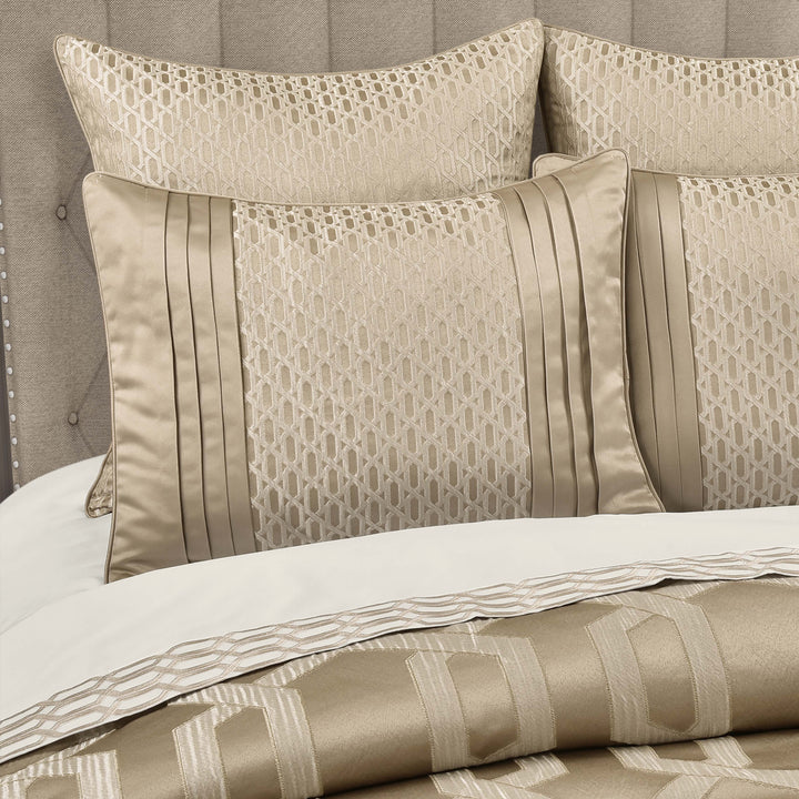 Olympus Sand 3 Piece Comforter Set Comforter Sets By J. Queen New York